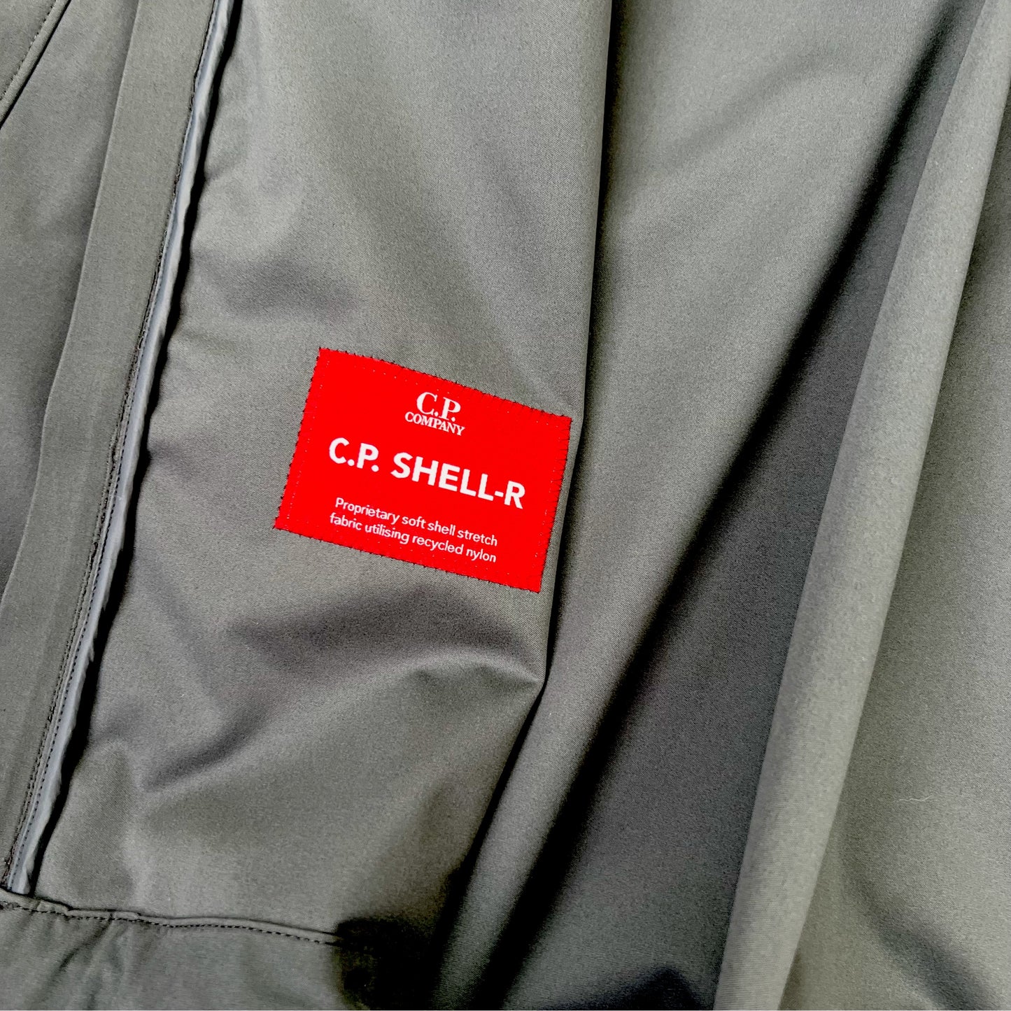 CP Company Soft Shell R Metropolis Jacket In Dark Grey