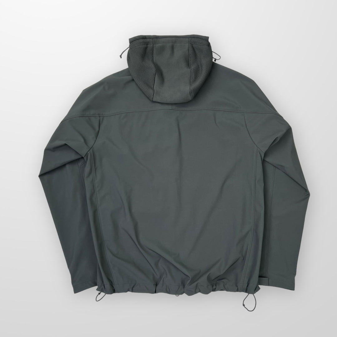 CP Company Soft Shell R Metropolis Jacket In Dark Grey