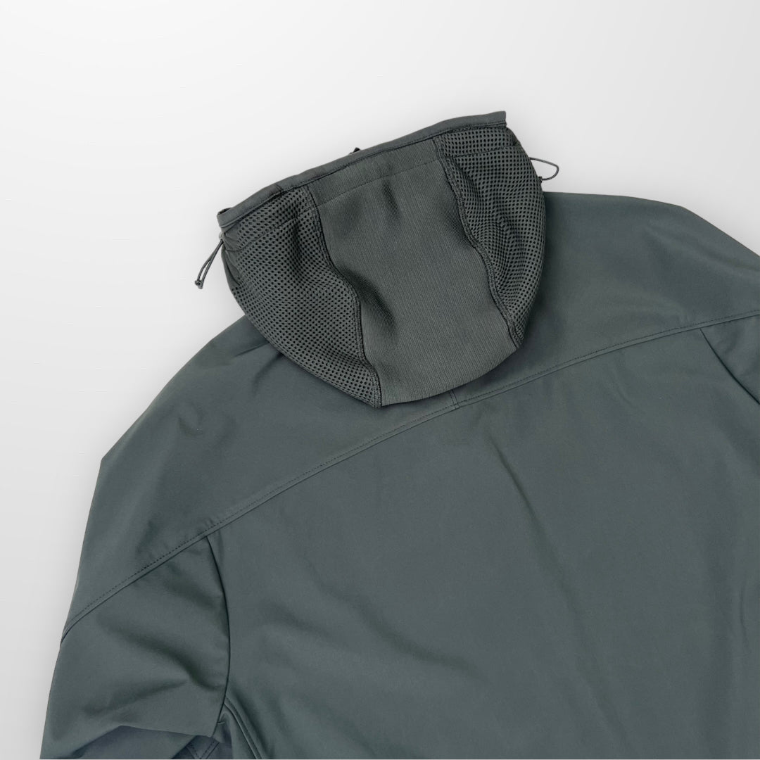 CP Company Soft Shell R Metropolis Jacket In Dark Grey