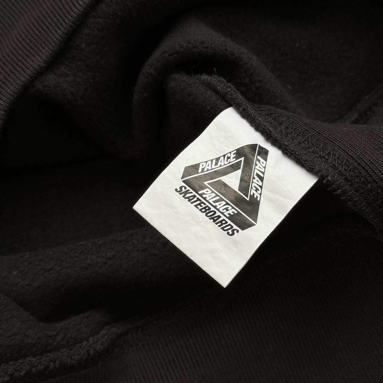 Palace Unitas Crew Sweatshirt In Black (Brown)