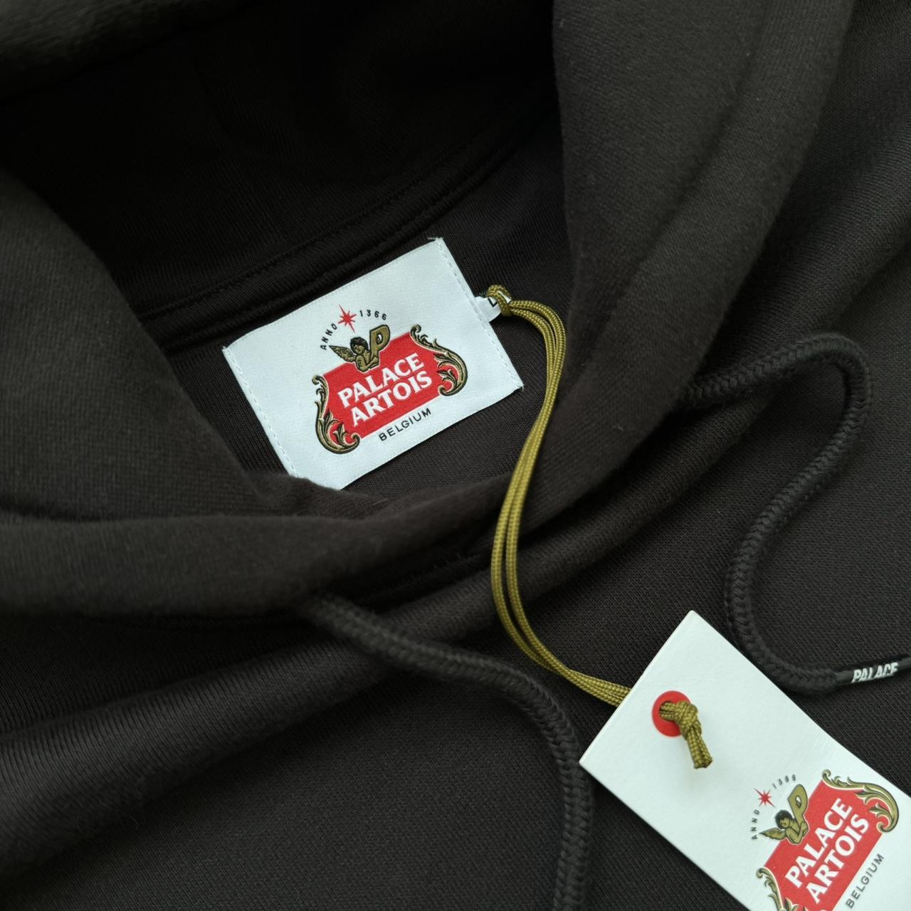 Palace x Stella Artois Hoodie In Black / Brown
