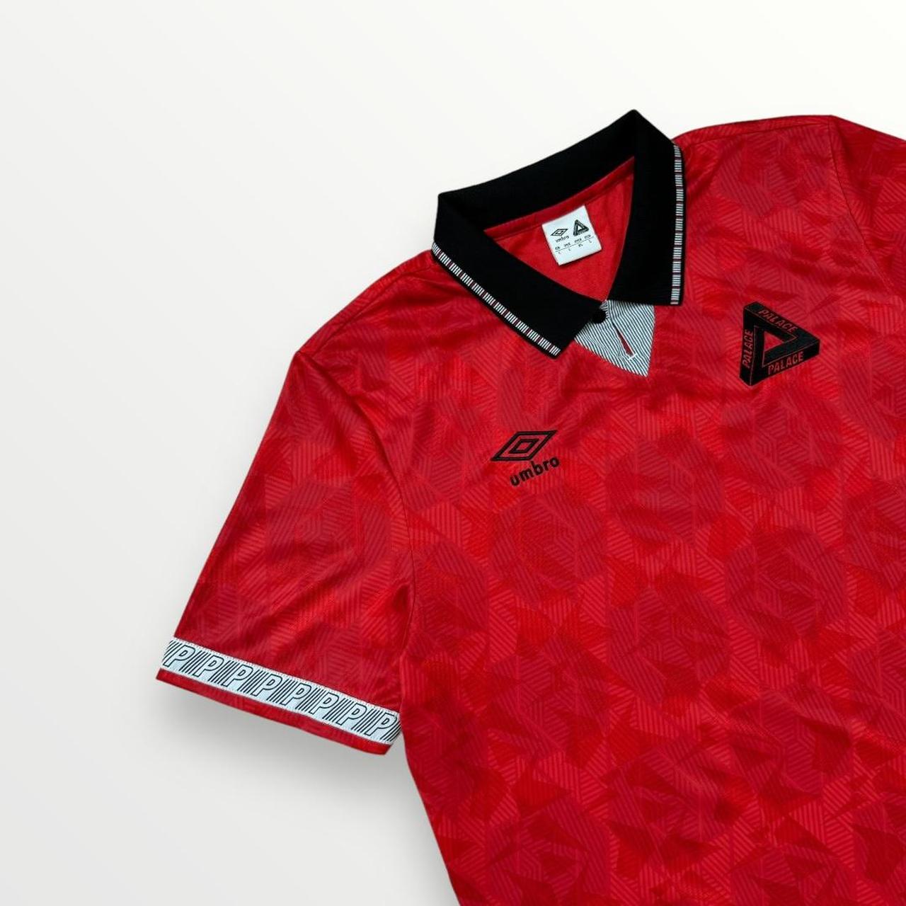 Palace x Umbro Classic Jersey In Vermillion / Red