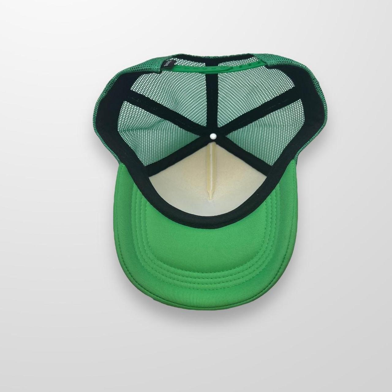 ADWYSD Trucker Mesh Cap In Green & White