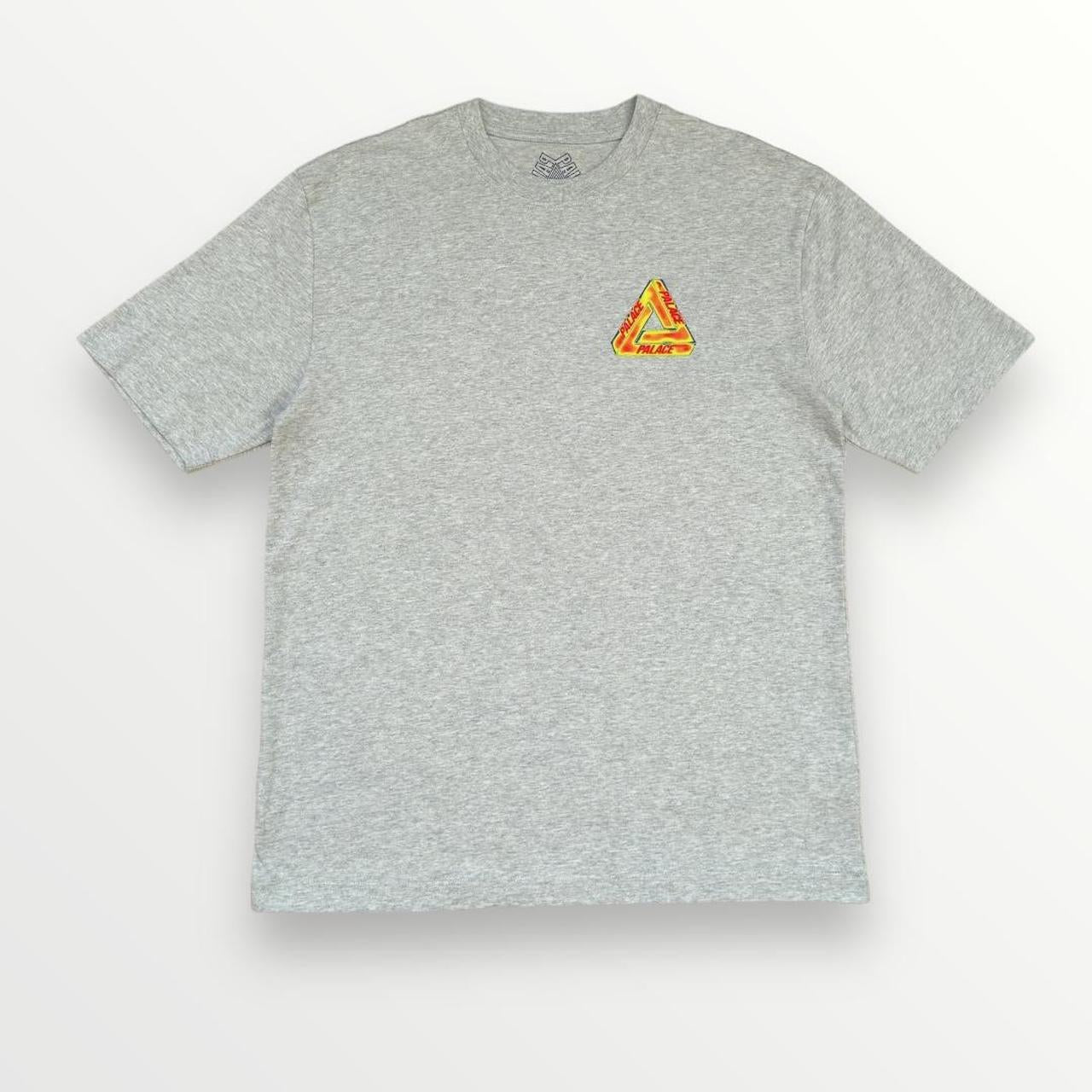 Palace Heat Sensi T-Shirt In Grey Marl