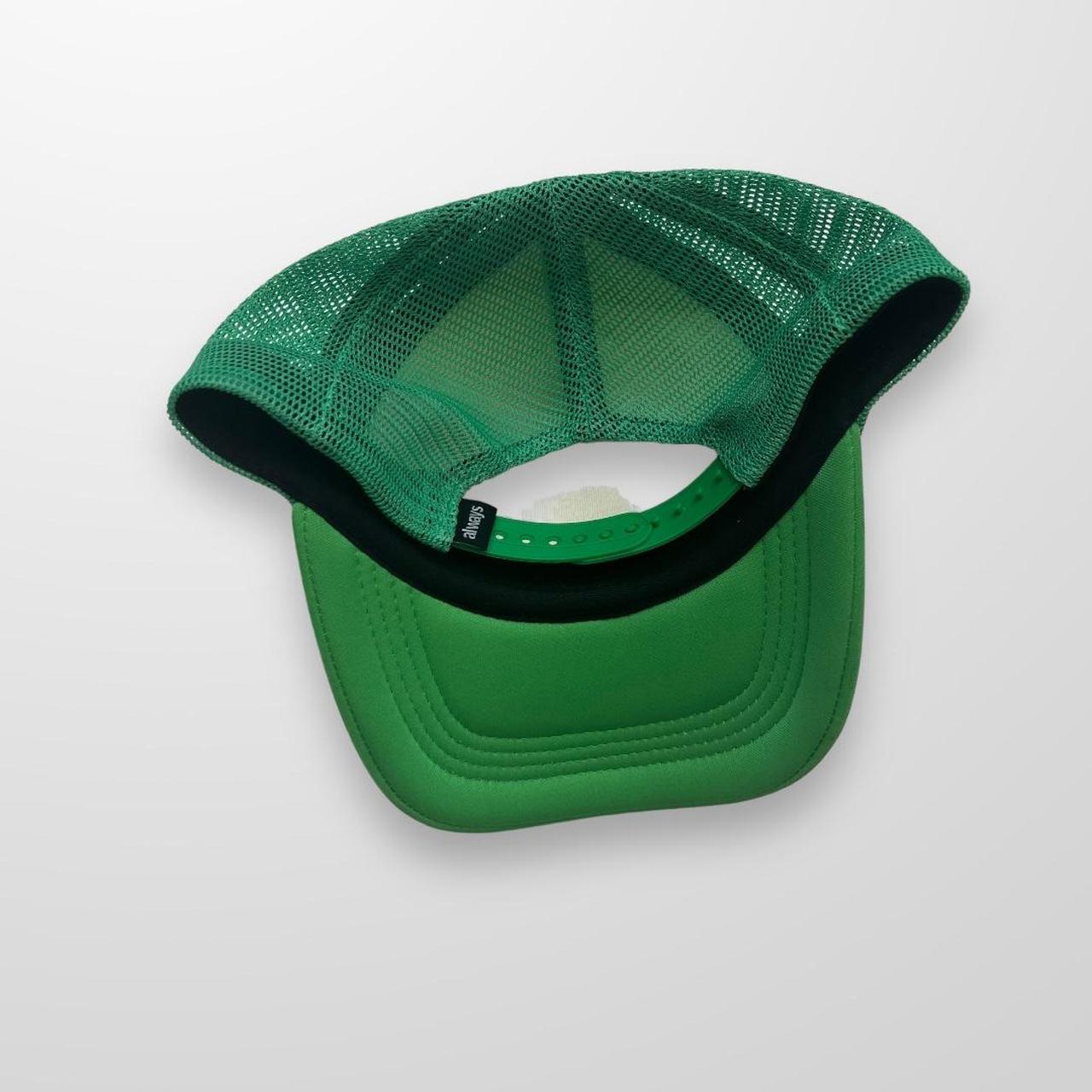 ADWYSD Trucker Mesh Cap In Green & White