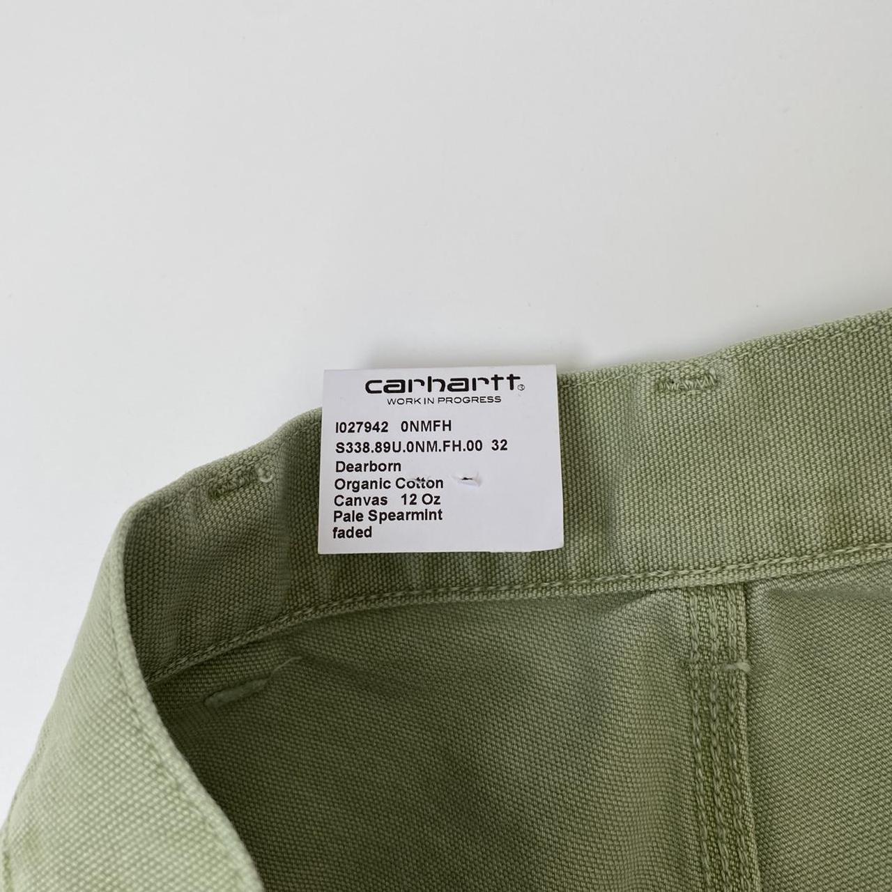 Carhartt WIP Single Knee Shorts In Pale Spearmint