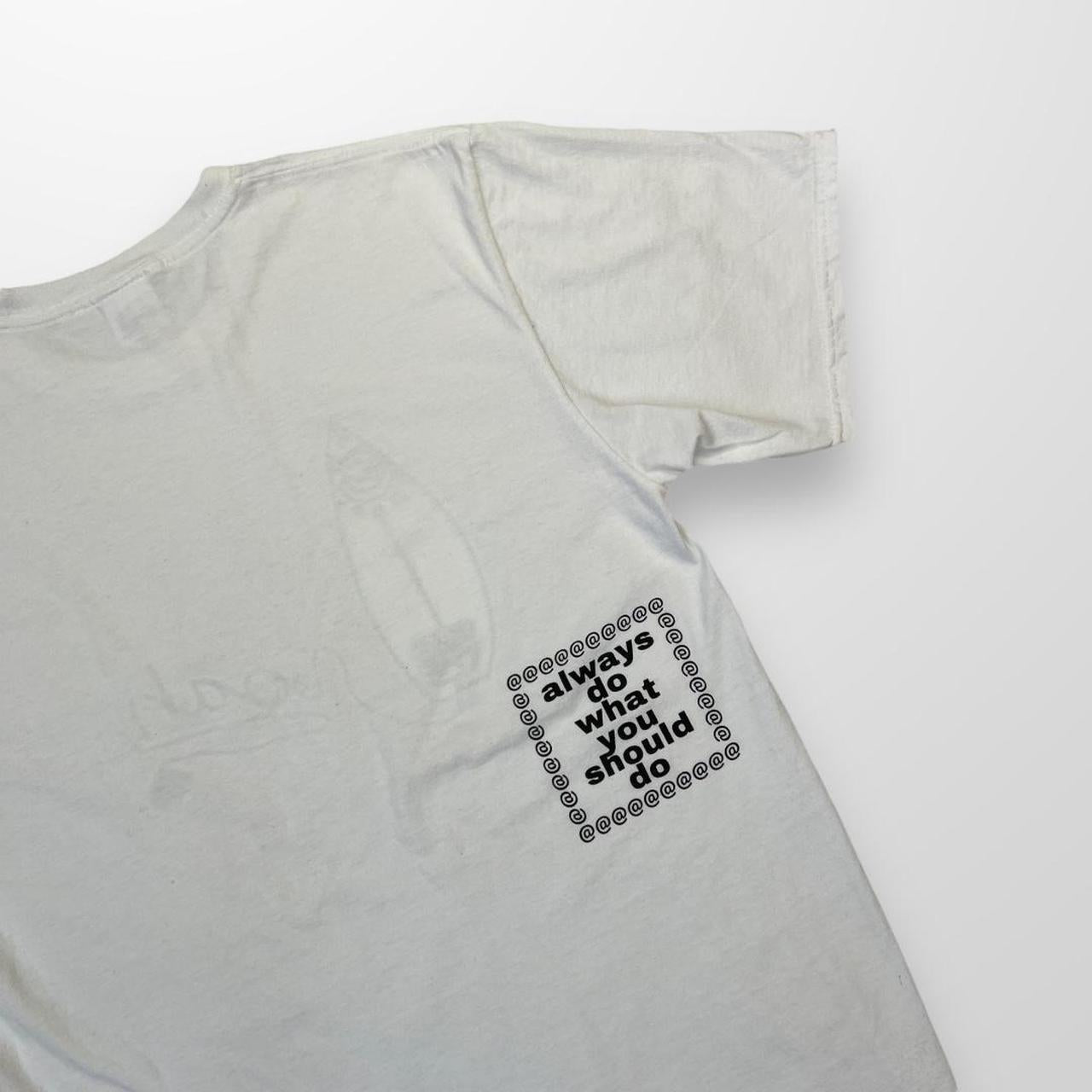 Noah x Always Do What You Should Do Board T-Shirt In White