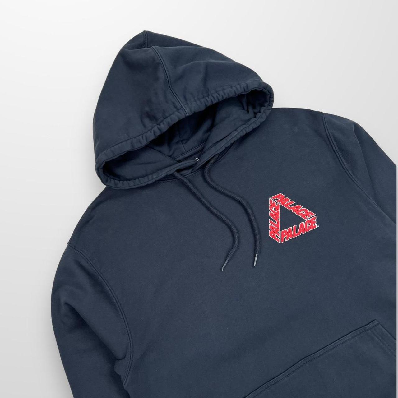 Palace P3 Team Hoodie In Navy & Red
