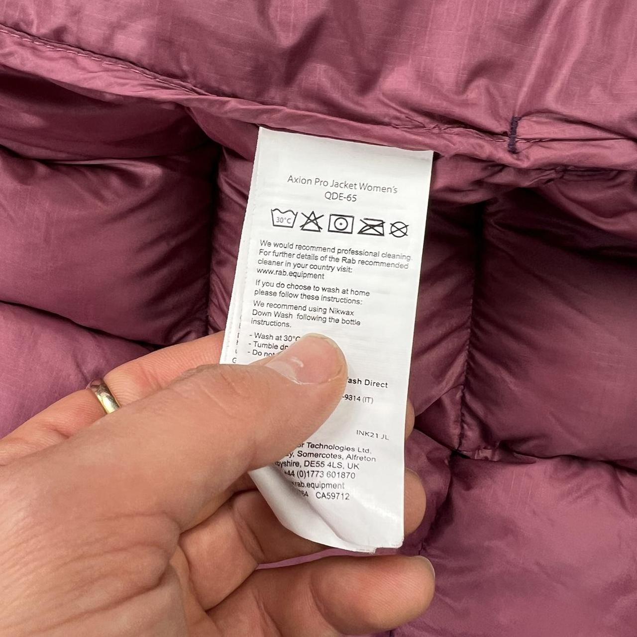 Rab Axion Pro Pertex Quantum Jacket In Purple