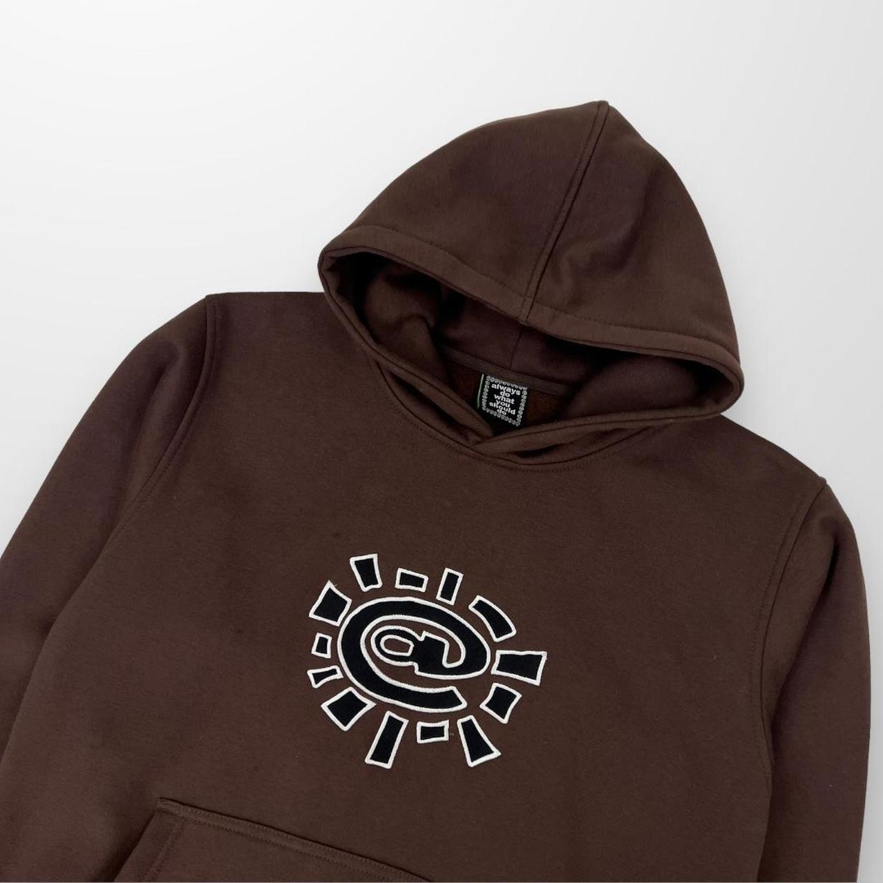 ADWYSD Pullover Hoodie In Brown
