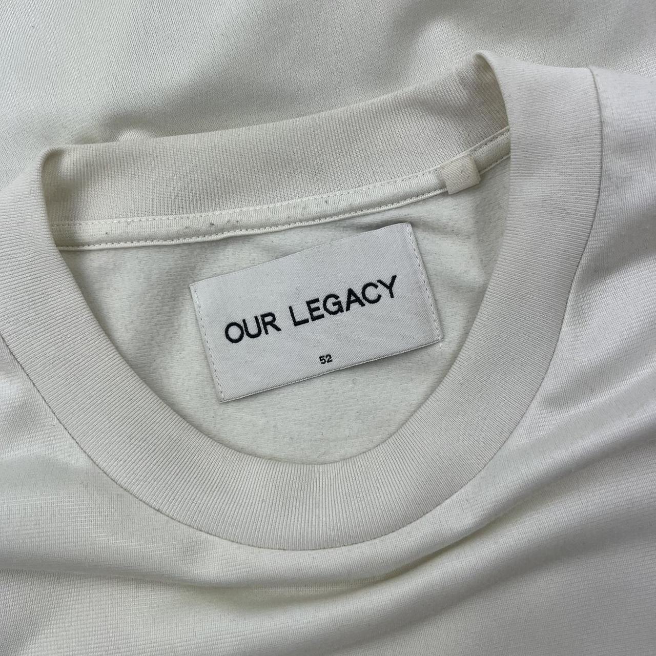 Our Legacy Crewneck Sweatshirt / LS T-Shirt In Off White