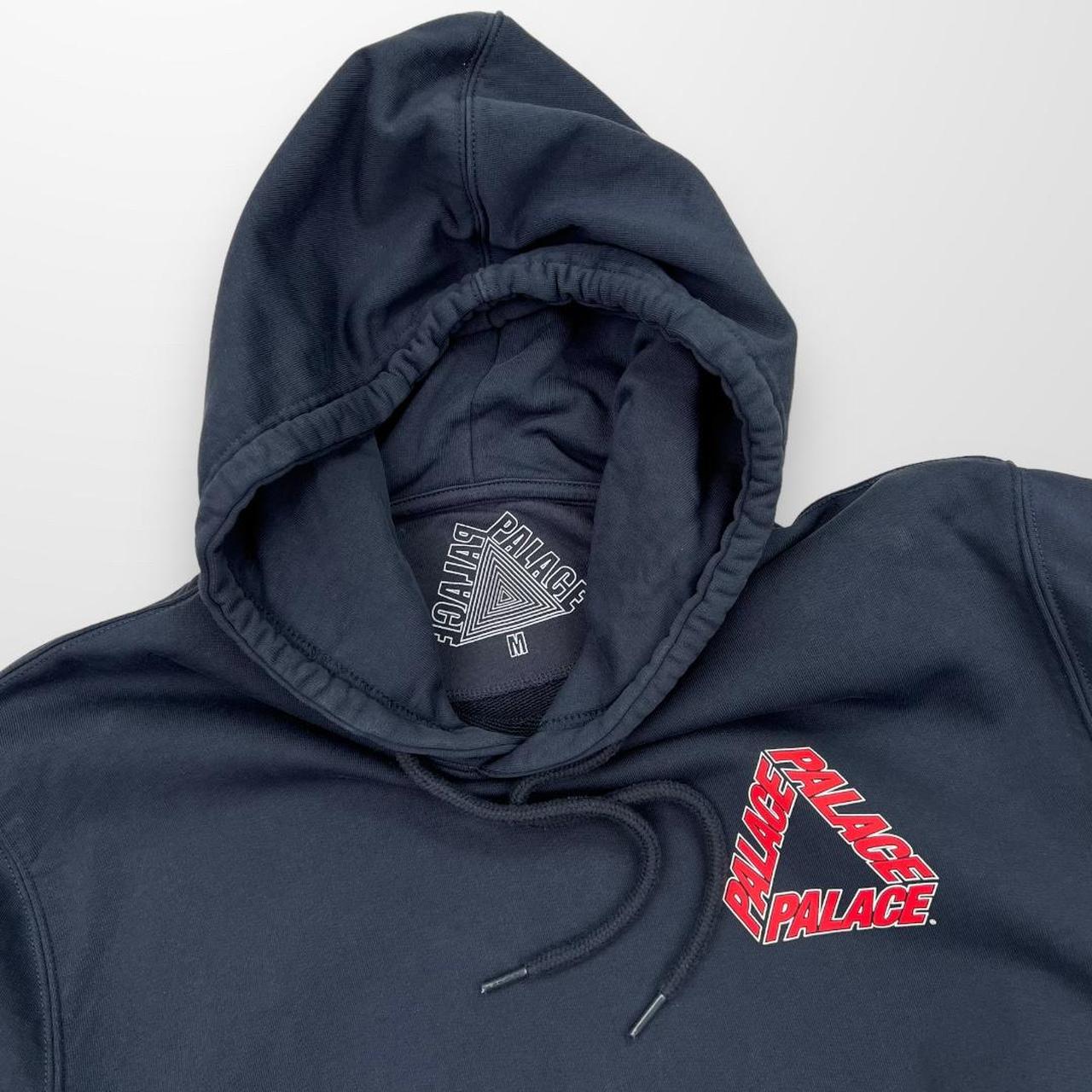 Palace P3 Team Hoodie In Navy & Red