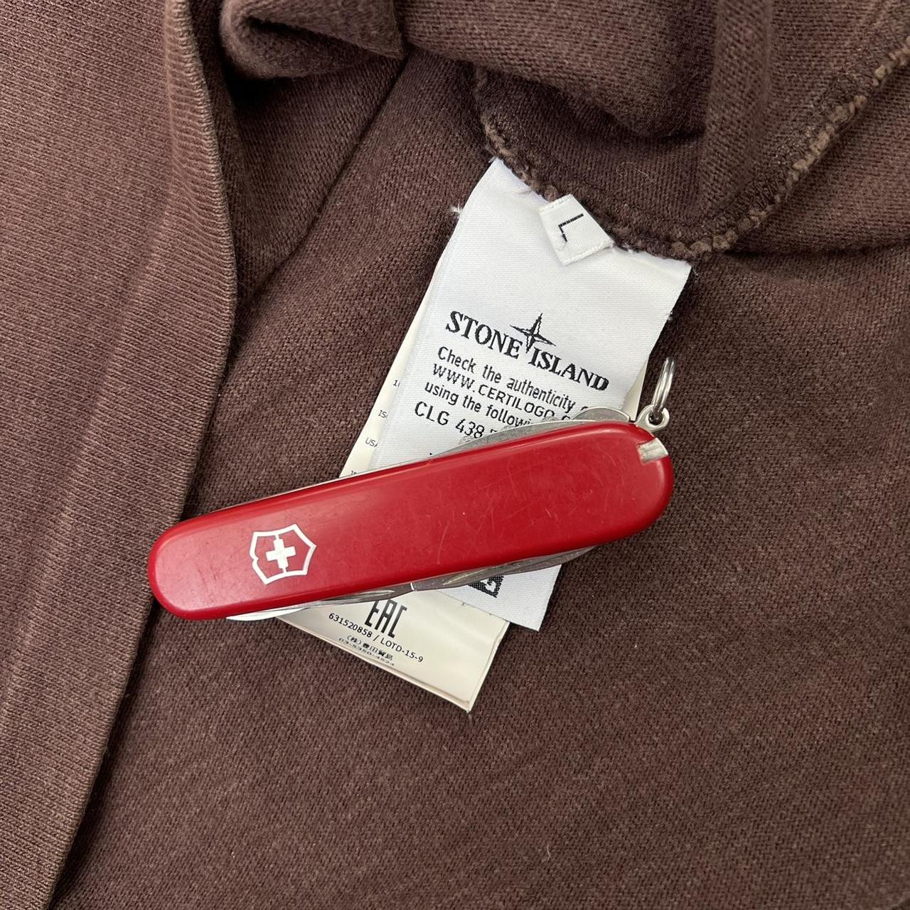 Stone Island Lightweight Sweatshirt / Heavy LS T-Shirt In Brown