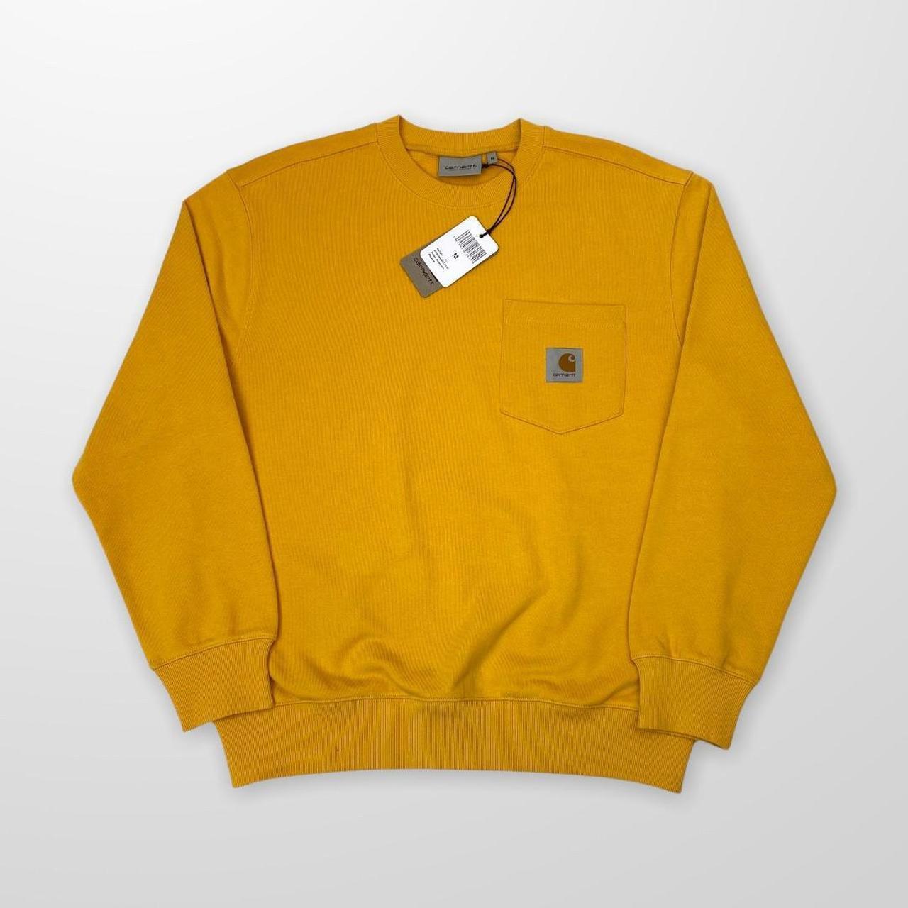 Carhartt WIP Pocket Sweatshirt In Popsicle / Yellow