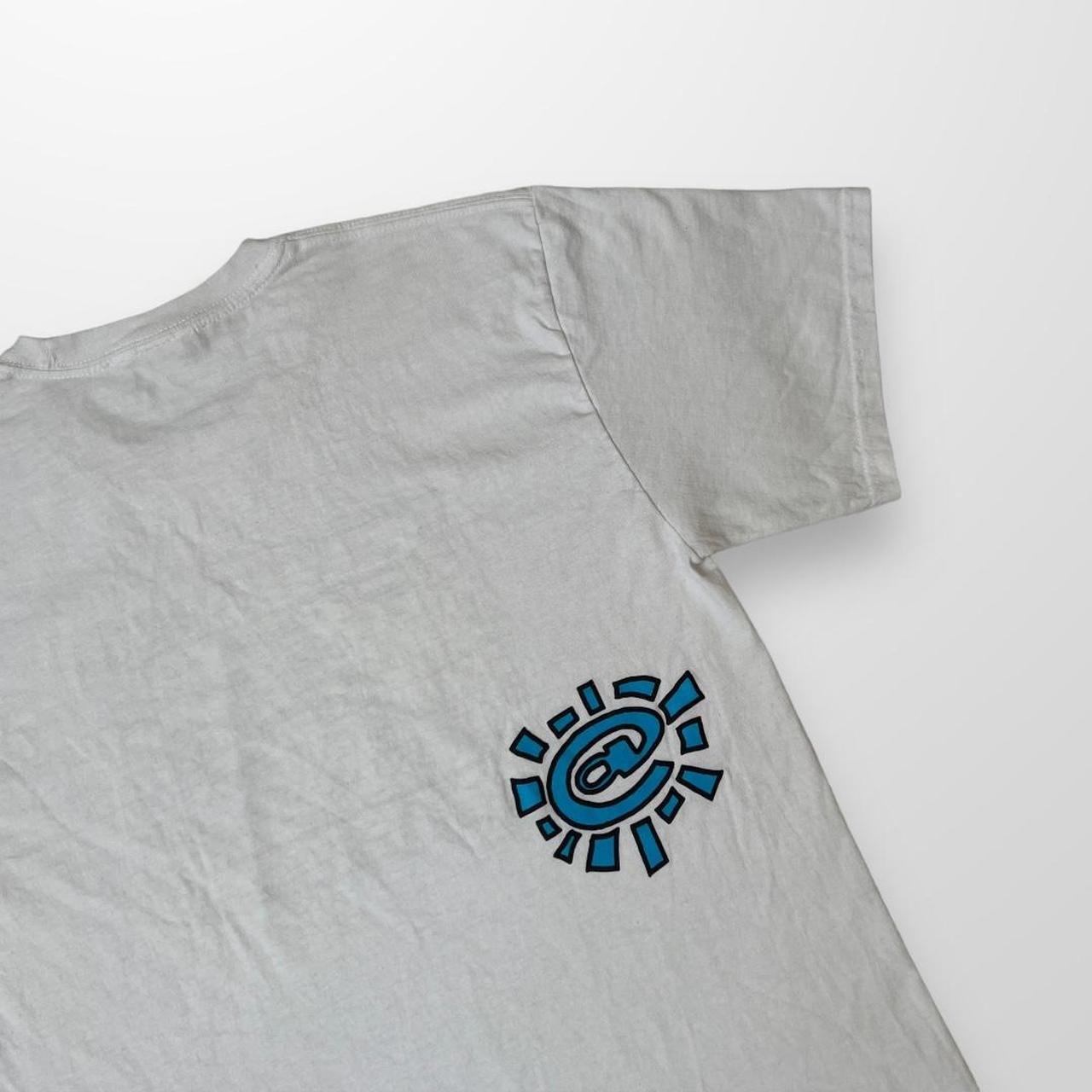 Noah x Always Do What You Should Do Wave T-Shirt In White