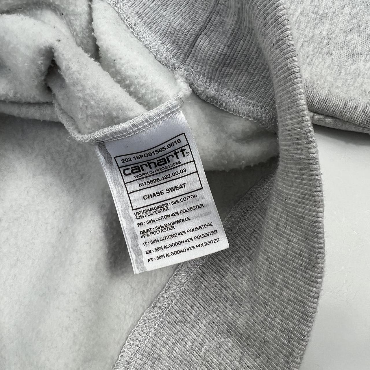 Carhartt WIP Chase Sweatshirt In Heather Grey