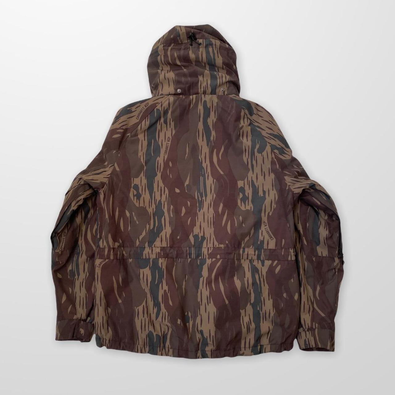 Carhartt WIP Bode Jacket In Brown / Khaki Camo