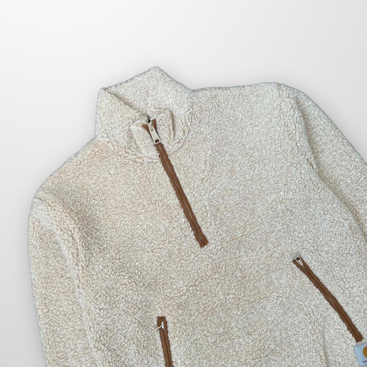 Carhartt WIP Dorper Liner Sherpa Fleece In Dusty Brown Heather