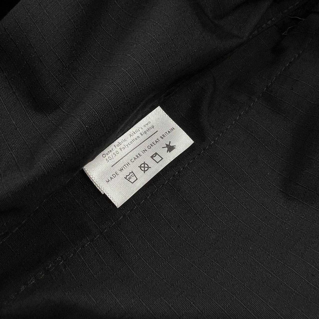 Palace Ark Air Unlined Smock Jacket In Black W/ Dreamscape Picture On Back