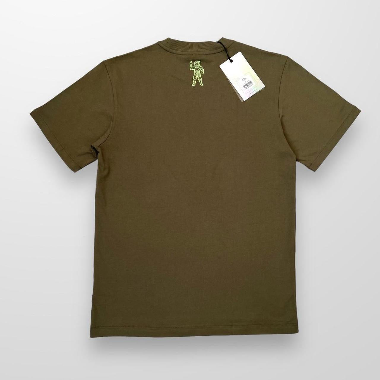 Billionaire Boys Club Static Logo T-Shirt In Olive Green