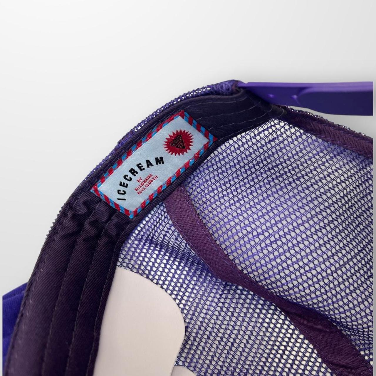 Ice Cream Running Dog Trucker Cap In Purple