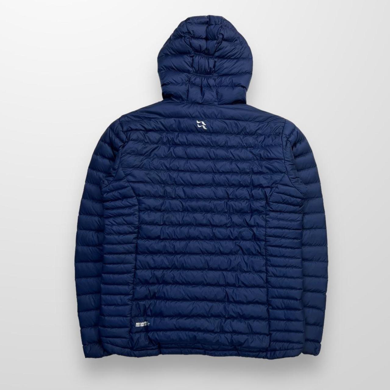 Rab Microlight Alpine Jacket In Navy & Orange