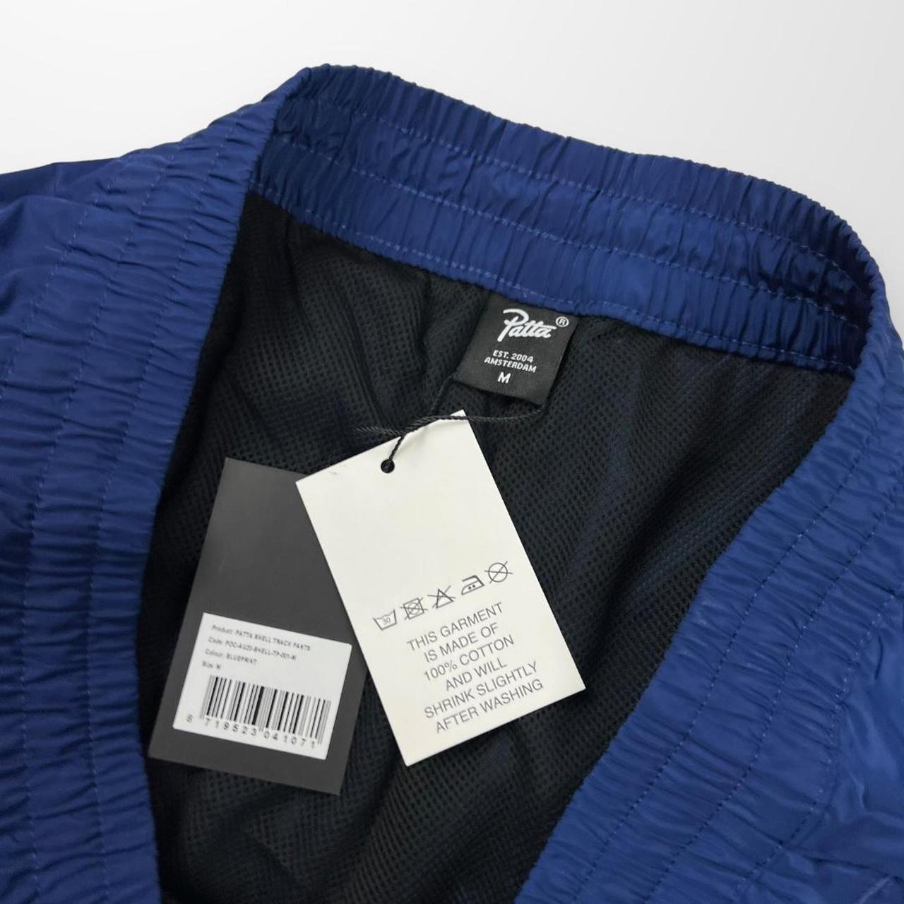 Patta Shell Tracksuit Bottoms / Track Pants In Blue & Red