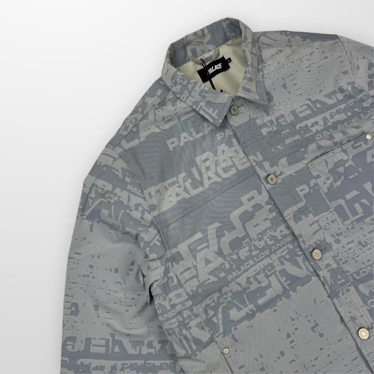 Palace Cities Jacquard Jacket In Blue