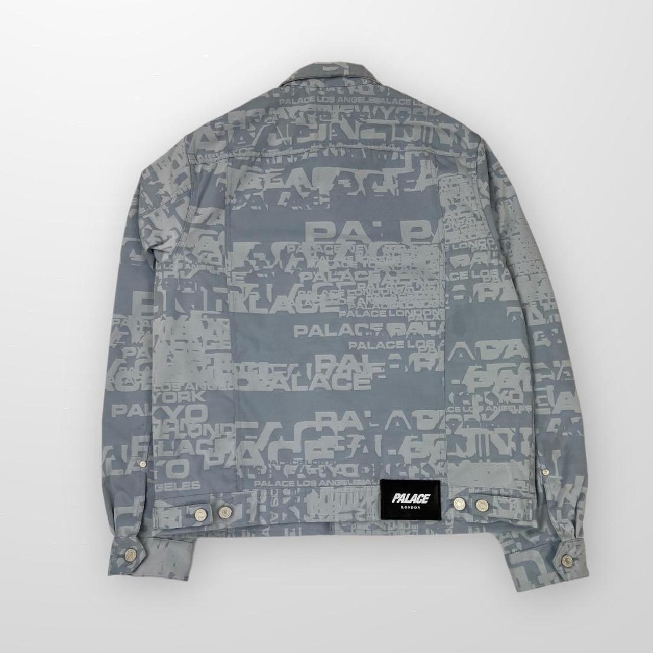 Palace Cities Jacquard Jacket In Blue