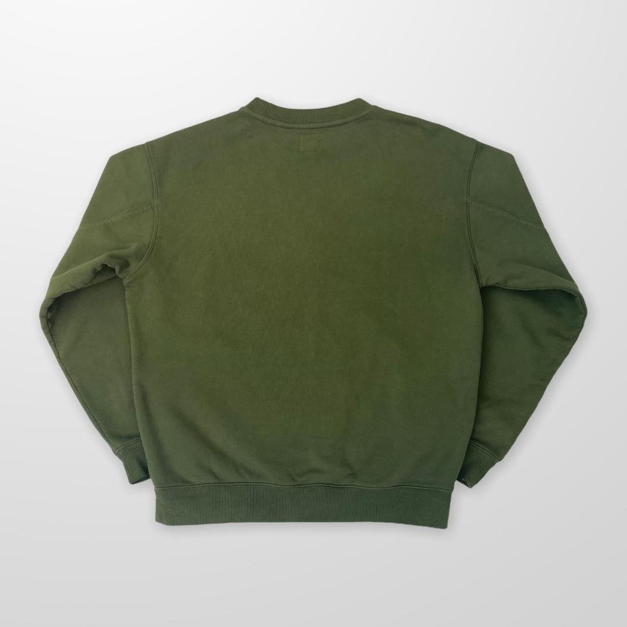Brain Dead Crewneck Sweatshirt In Moss Green