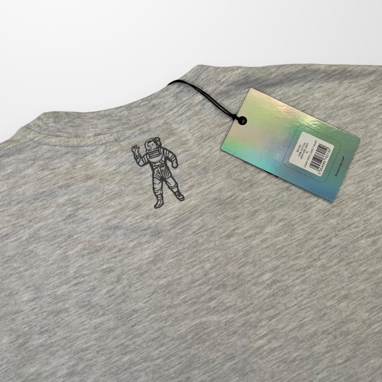 Billionaire Boys Club Camo Arch Logo T-Shirt In Heather Grey