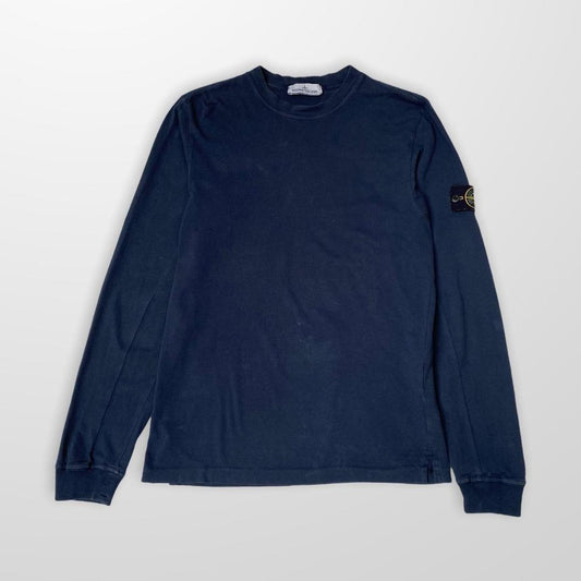 Stone Island Long Sleeve T-Shirt In Navy