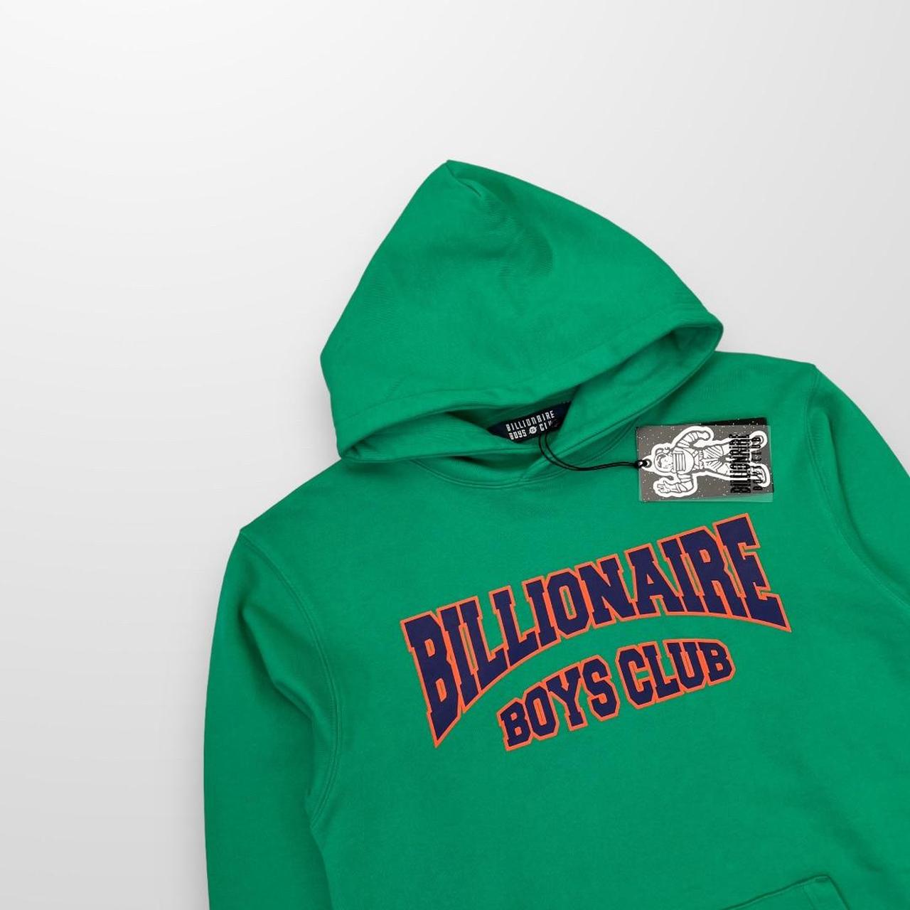 Billionaire Boys Club Varsity Popover Hoodie In Green