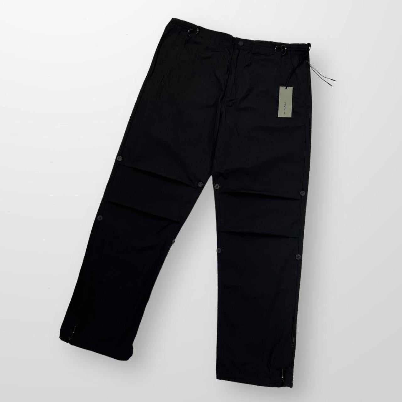 Maharishi Music Script Embroidered Original Snow Pants In Black