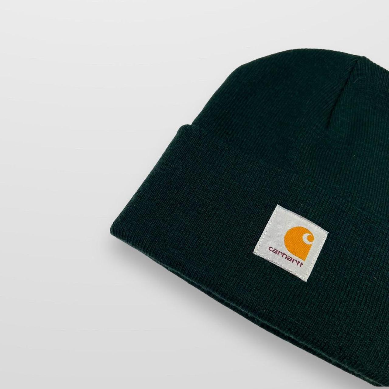Carhartt WIP Acrylic Watch Beanie Hat In Deep Green