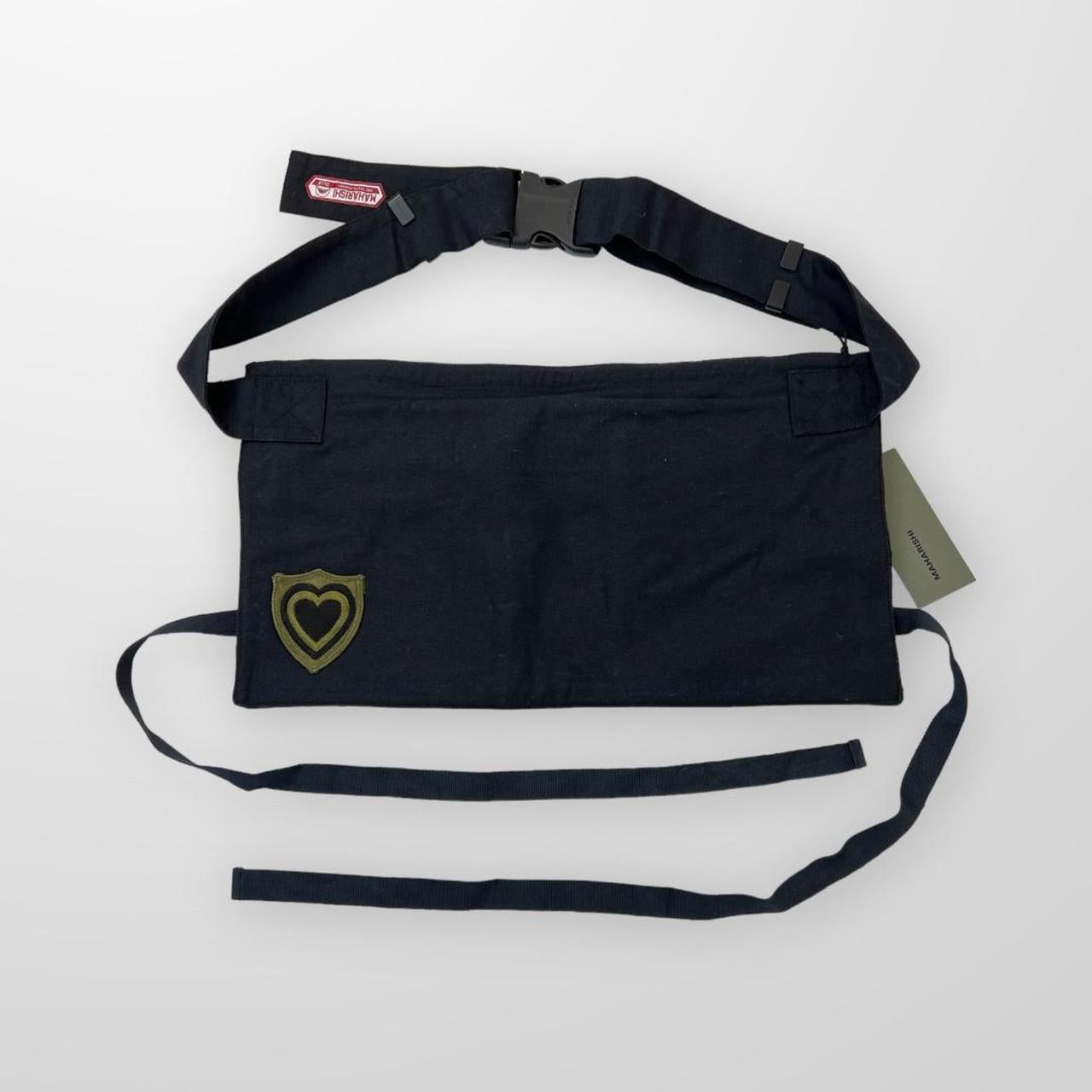 Maharishi Broken Arrow Waist Bag Cotton Powerloom Thunderbird Embroidered Patch