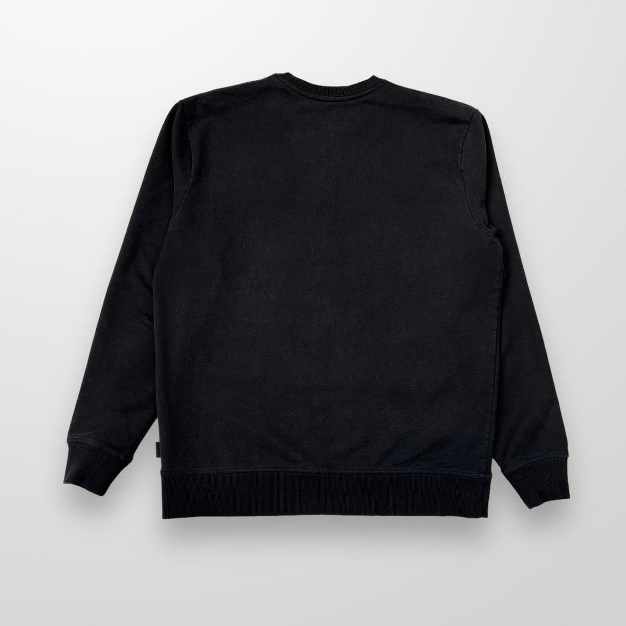 Patagonia Regenerative Organic Crewneck Sweatshirt In Black