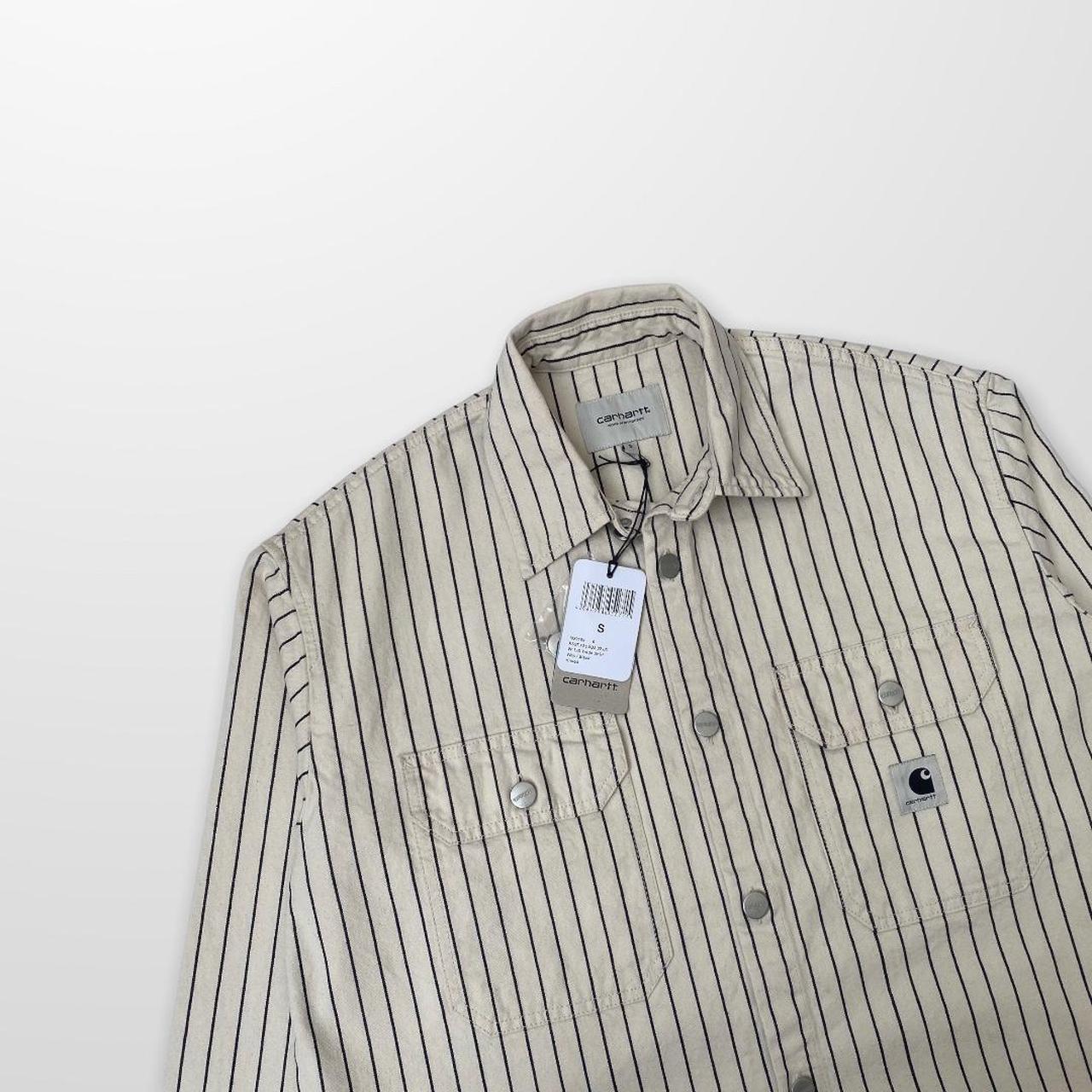 Carhartt WIP W' L/S Trade Shirt In Wax / Black (Rinsed)