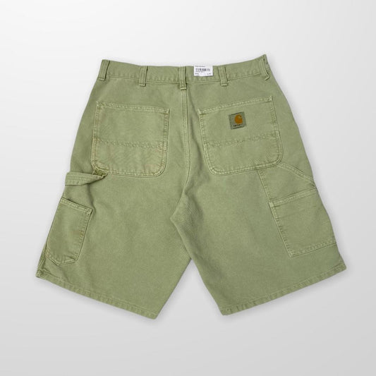 Carhartt WIP Single Knee Shorts In Pale Spearmint