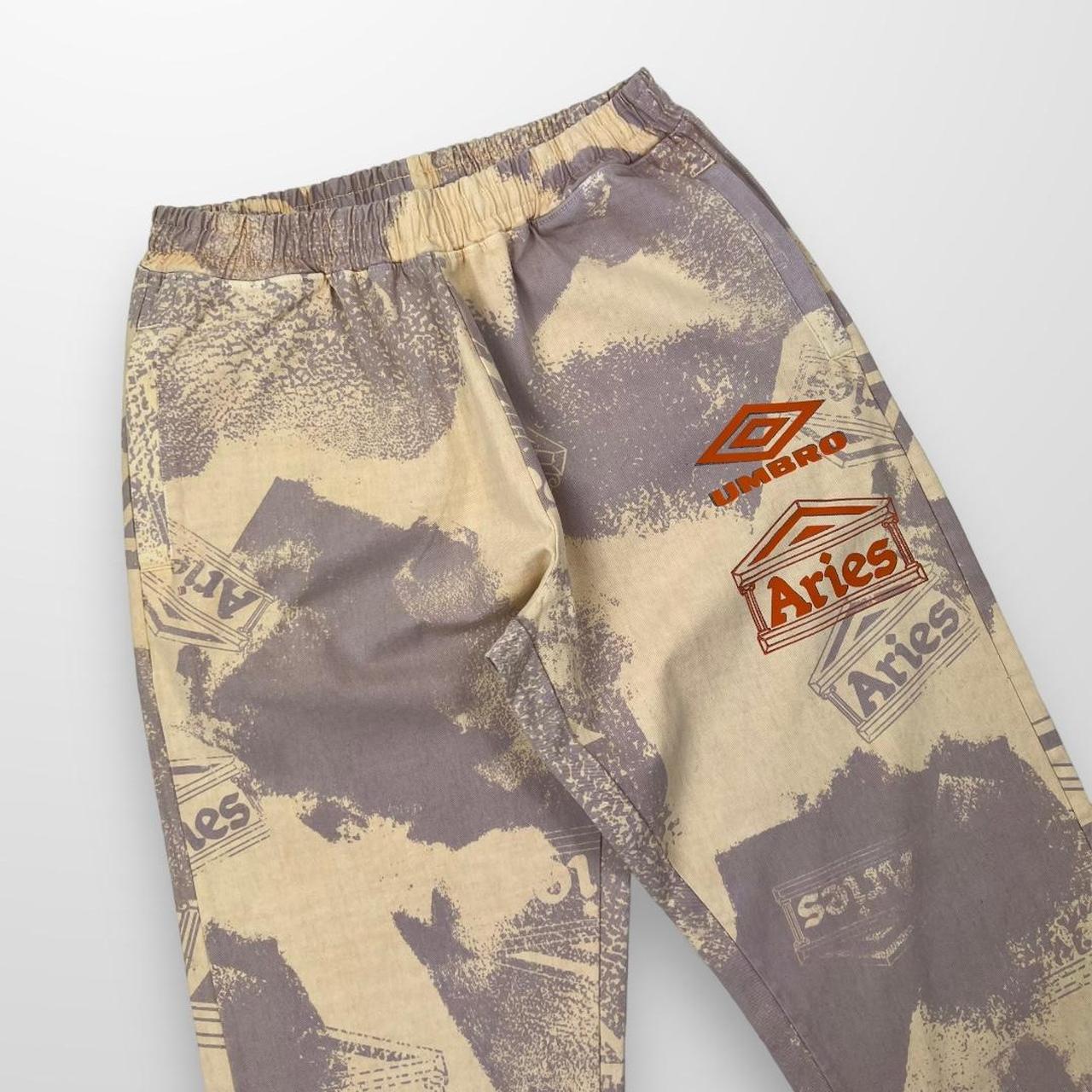 Aries x Umbro Pro 64 Cotton Drill Pants In Lilac
