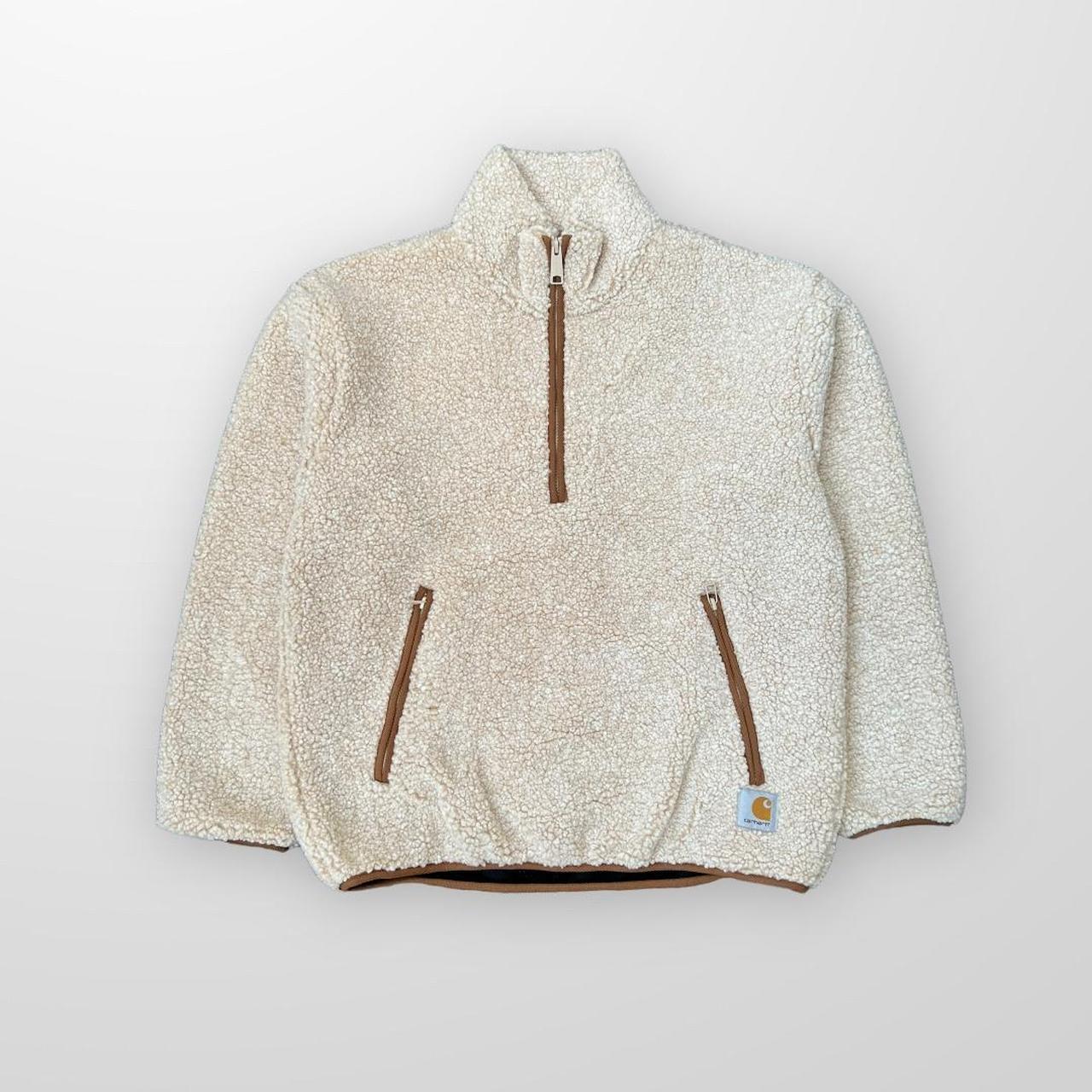 Carhartt WIP Dorper Liner Sherpa Fleece In Dusty Brown Heather
