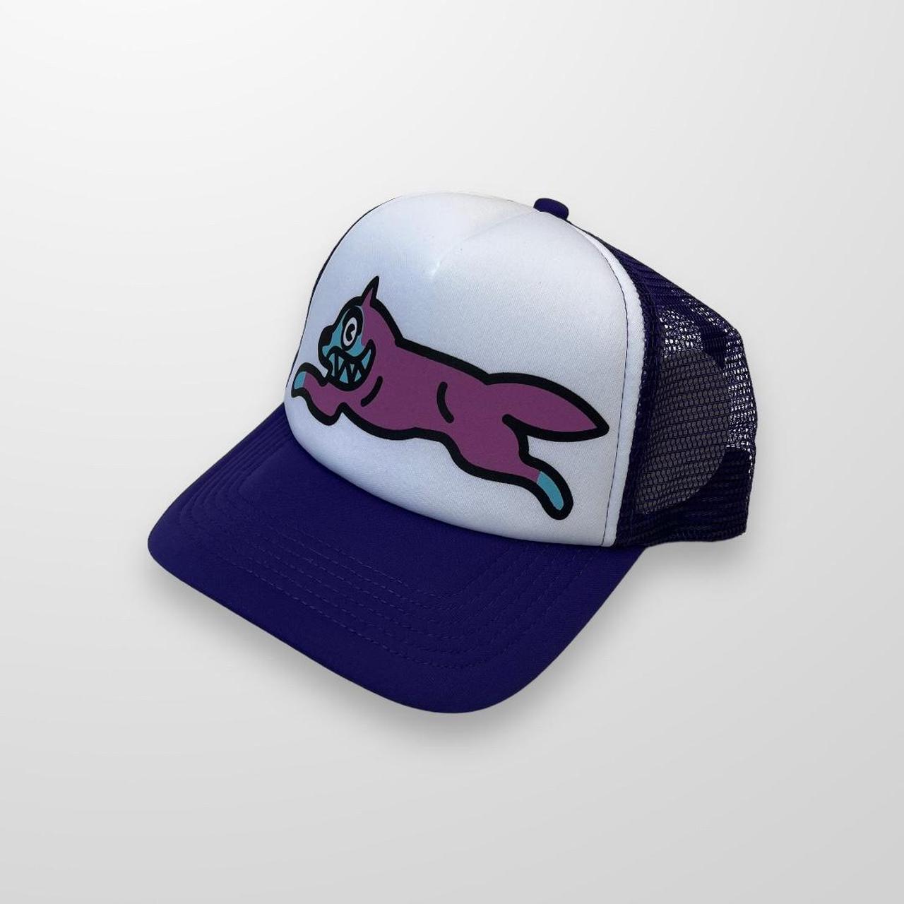 Ice Cream Running Dog Trucker Cap In Purple