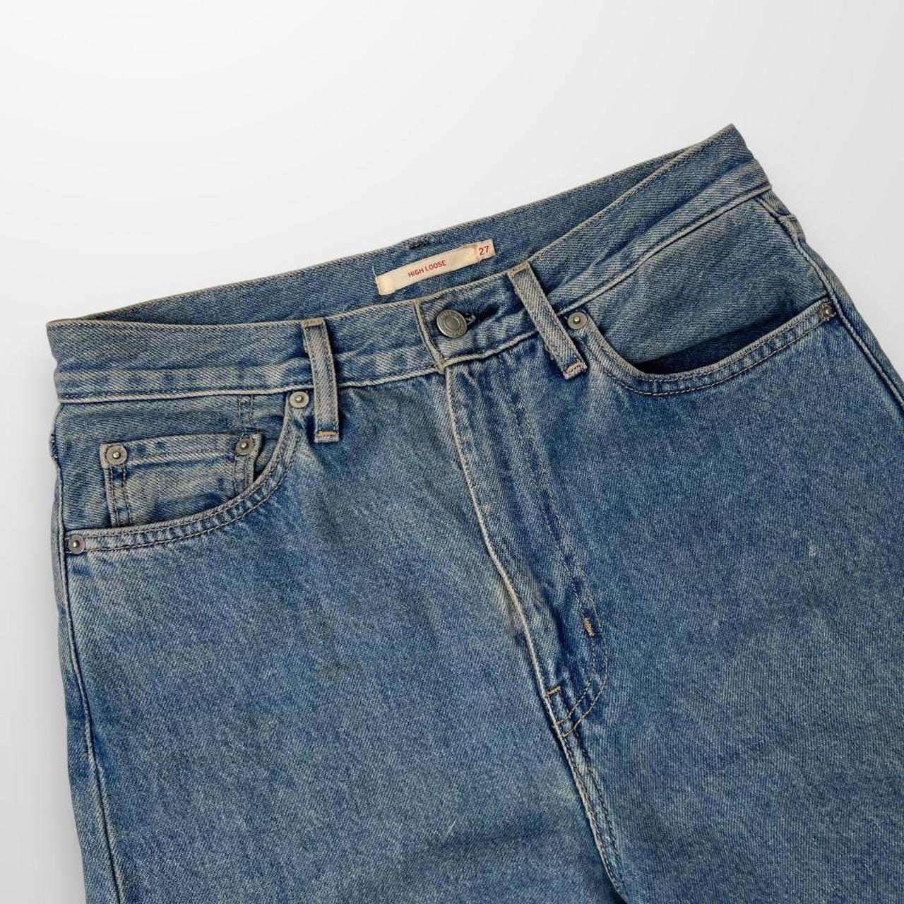 GANNI x Levi’s Straight Leg Jeans In Blue