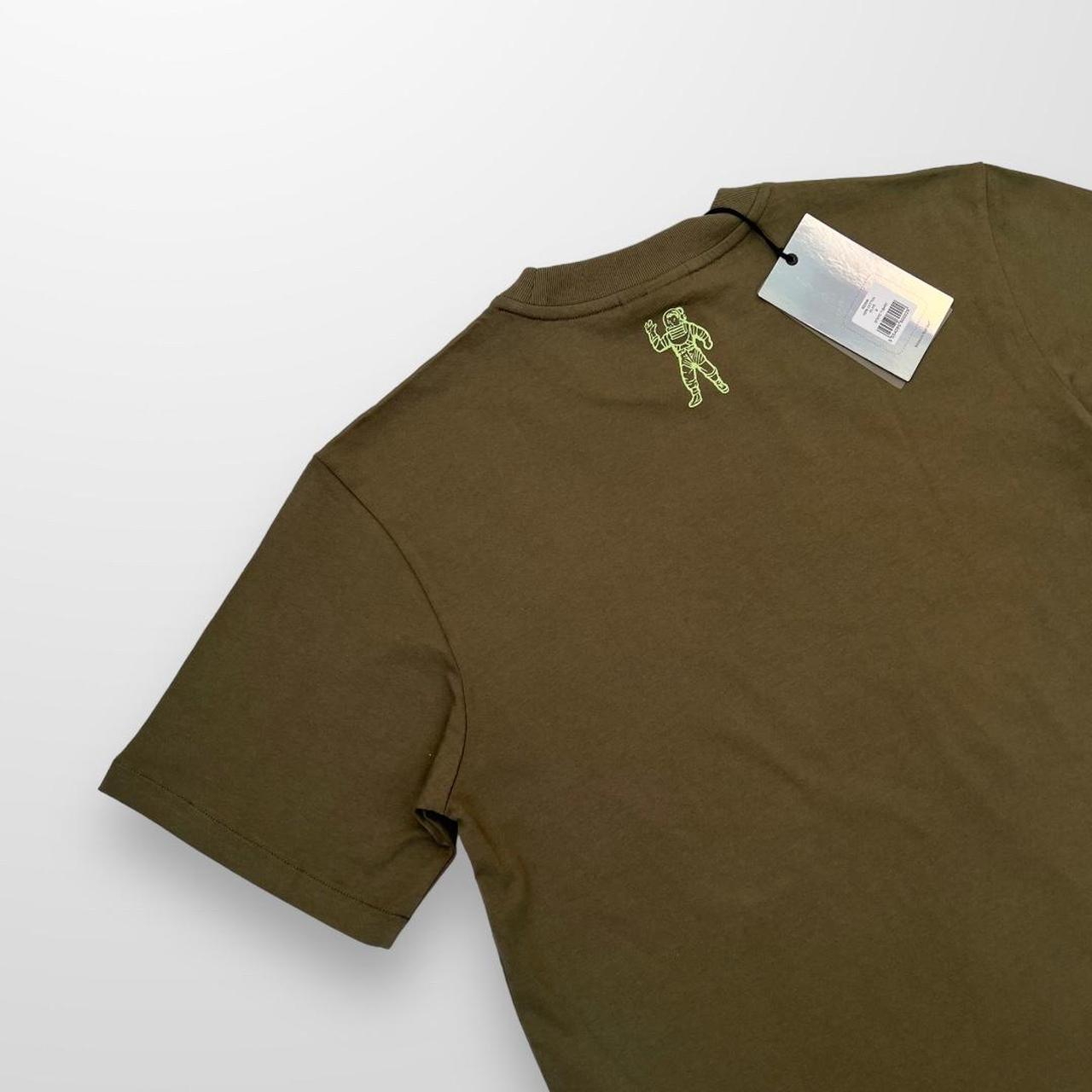 Billionaire Boys Club Static Logo T-Shirt In Olive Green