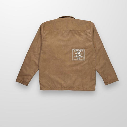 ADWYSD Evening Corduroy Jacket In Camel