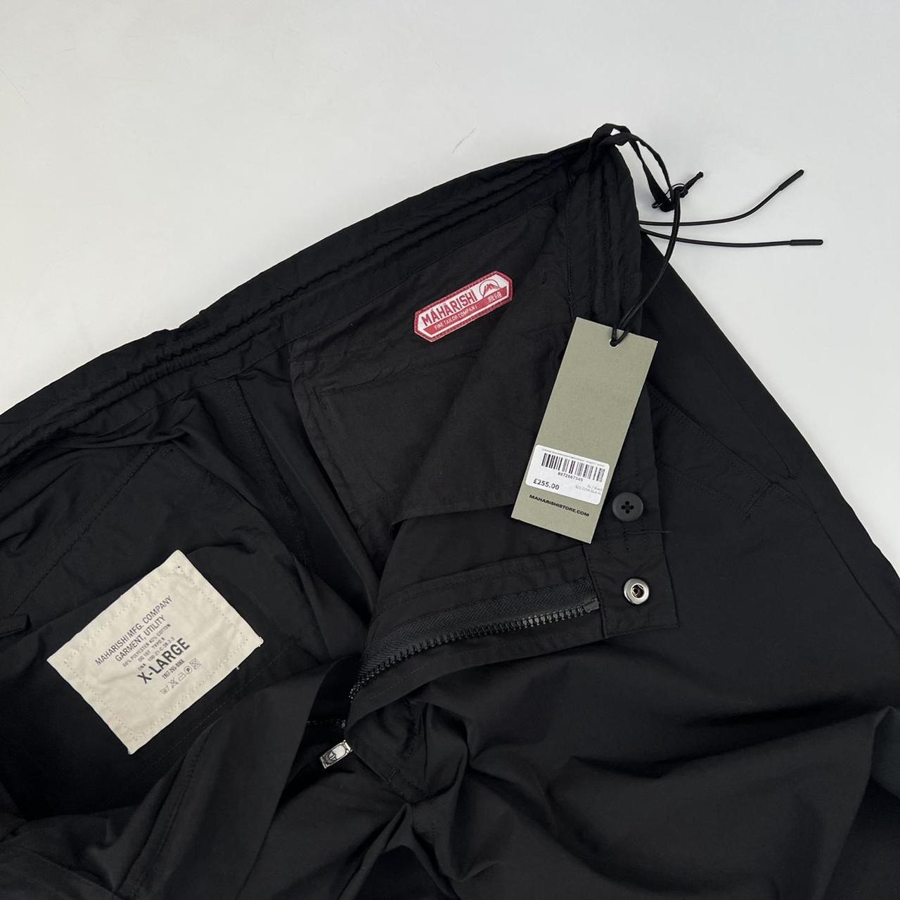 Maharishi Music Script Embroidered Original Snow Pants In Black
