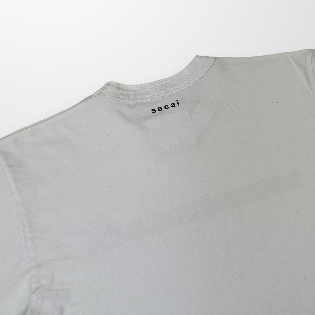 Sacai x Hank Willis Thomas Love Overrules T-Shirt In White & Black