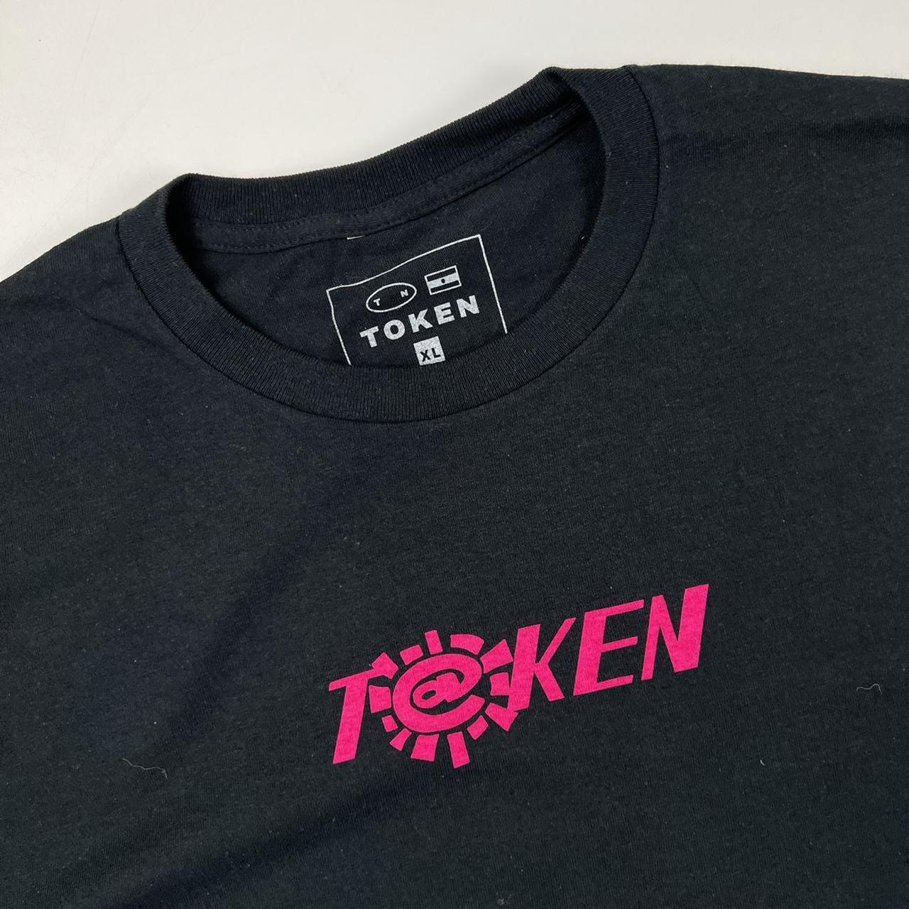 ADWYSD x Token T-Shirt In Black & Red