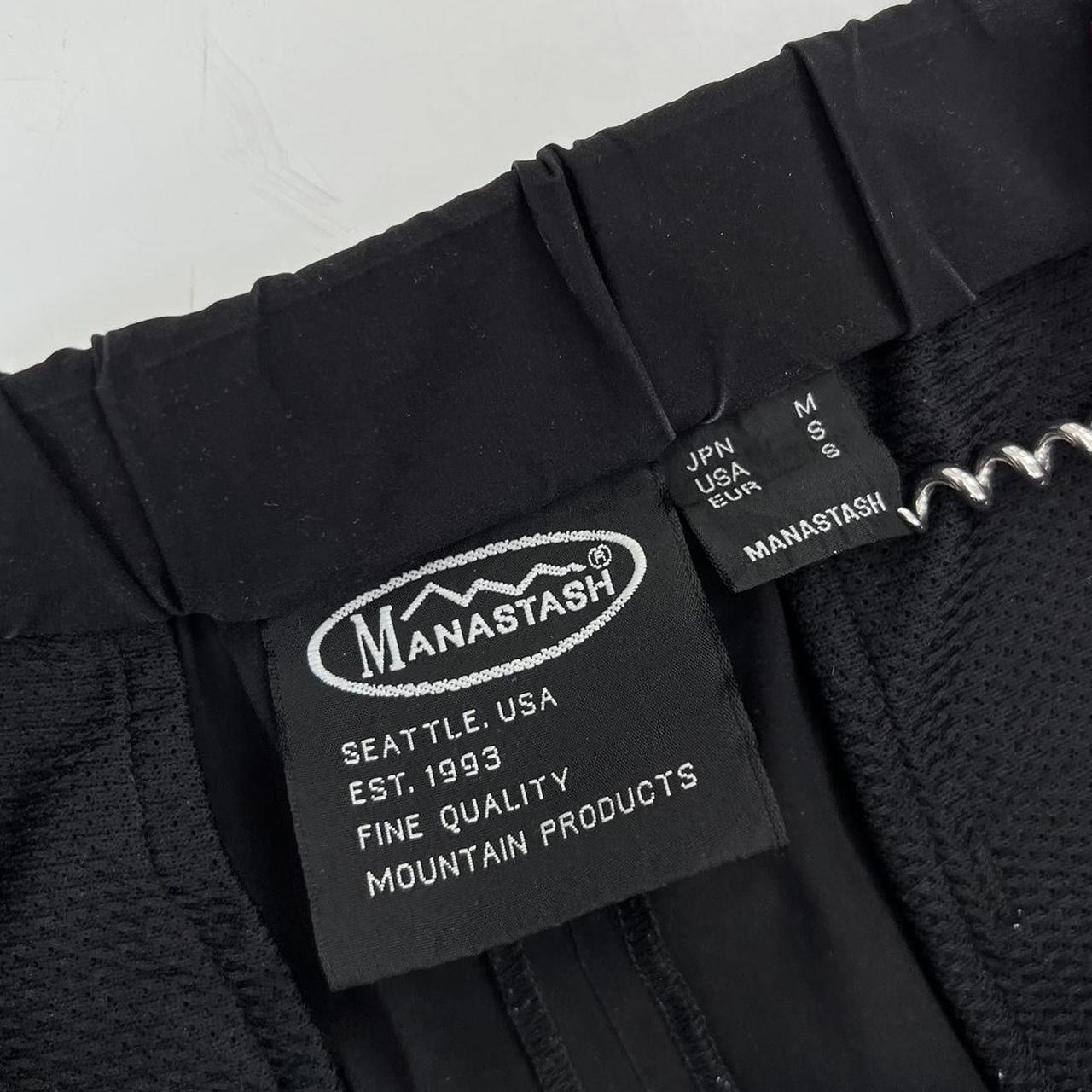 Manastash Utility Cropped Trousers In Black