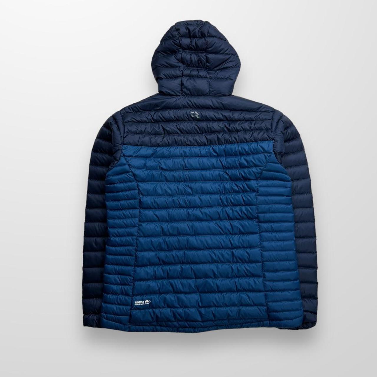 Rab Microlight Alpine Jacket In Two Tone Blue